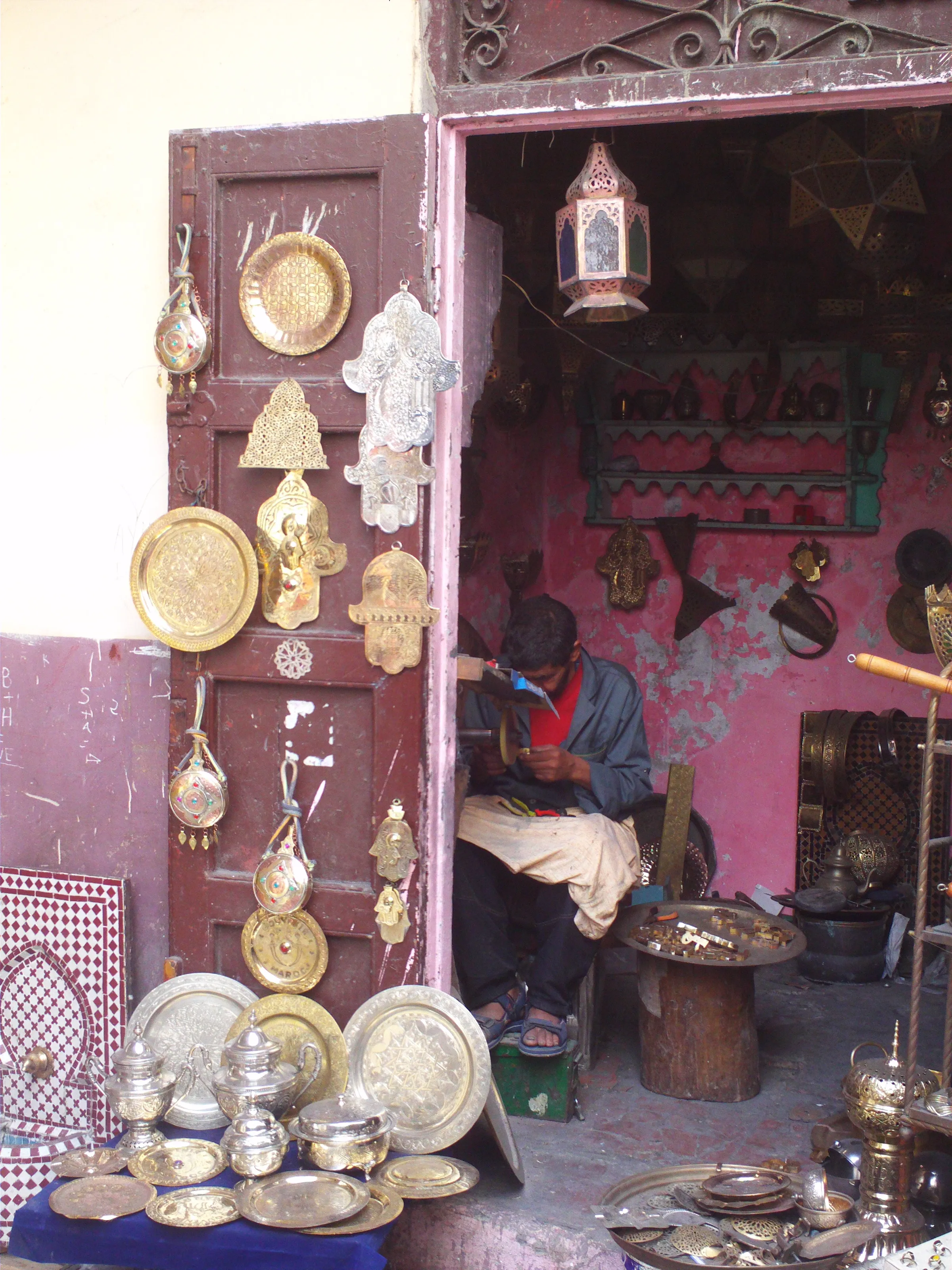 A street in the Tangier medina